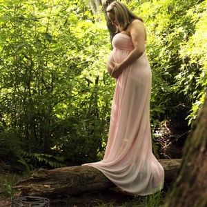 Pregnancy photoshoot dress